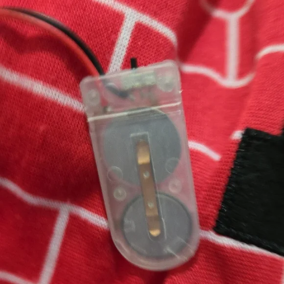 Dec 25th Mens Onesie Lightup Firepace - Picture 11 of 12